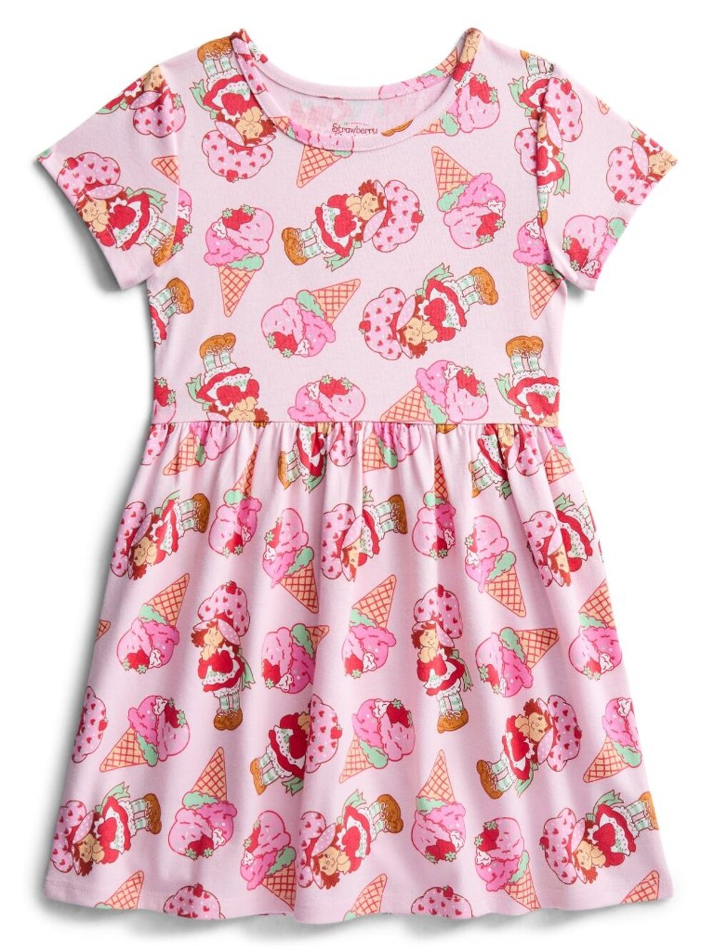 Strawberry shortcake matching sister set dresses sz 6/7 & 8